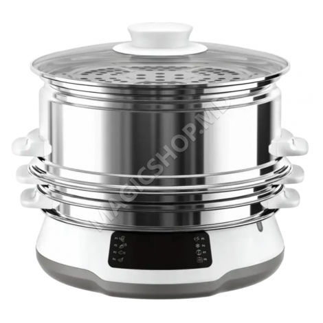 Aparat de gătit cu aburi Tefal VC502D10, Alb